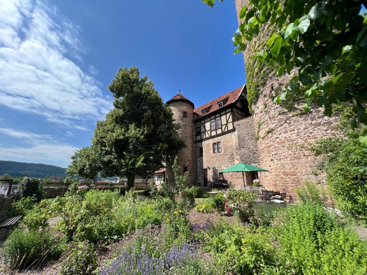 Alte Foersterei - Elegantes Apartment In Der Historischen Hinterburg Schlitz - Nahe Fulda Und Bad Hersfeld מראה חיצוני תמונה