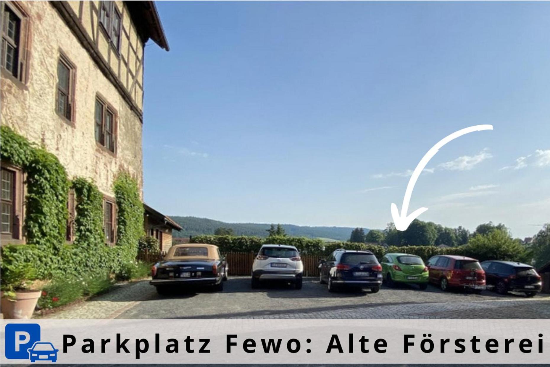 Alte Foersterei - Elegantes Apartment In Der Historischen Hinterburg Schlitz - Nahe Fulda Und Bad Hersfeld מראה חיצוני תמונה